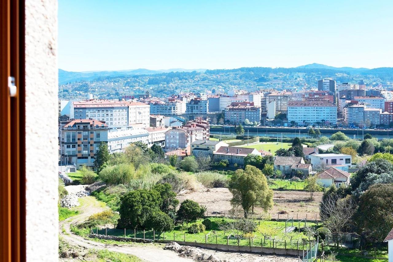 Apt Soleado Y Silencioso - Garaje- A 17 Min Andando Del Centro De Pontevedra Exterior photo